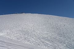 08C Looking Up At The Many Ski Tracks Coming Down From Top Of The World Chair On Lookout Mountain At Banff Sunshine Ski Area.jpg